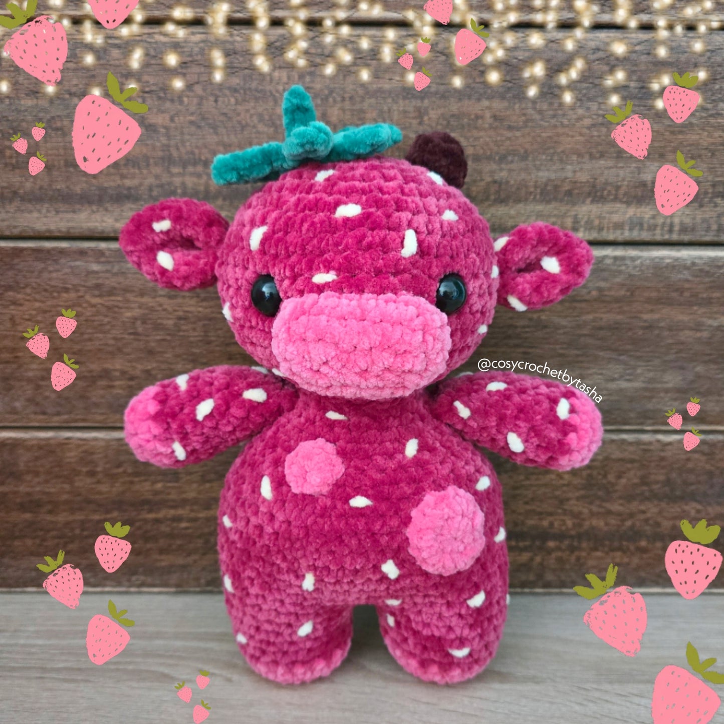 Berry the strawberry cow