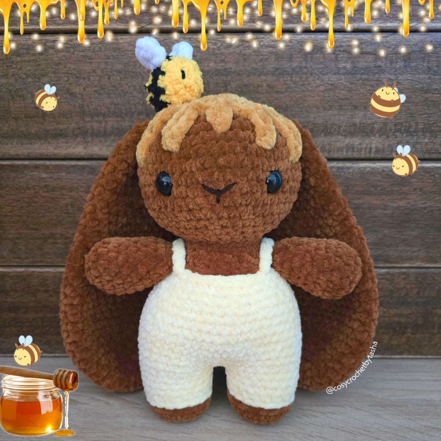 Hunni the bee friend bunny