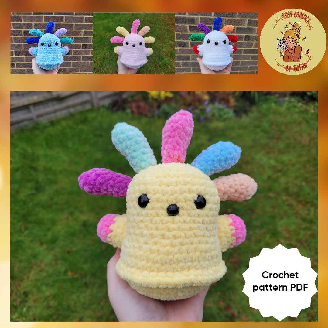 DIGITAL CROCHET PATTERN: Squeakoid