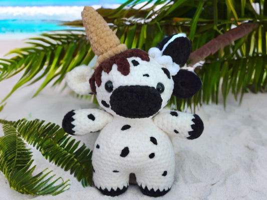 Crumbles the cookies & cream ice cream cow