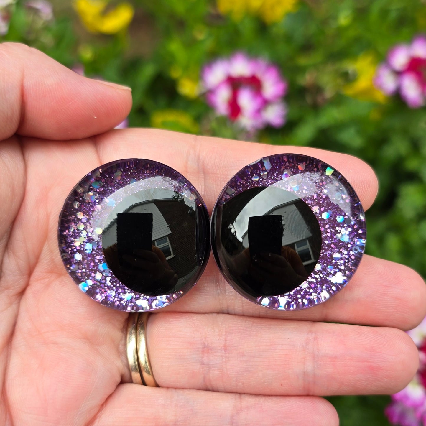 "Amethyst" - 30mm safety eyes